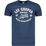 Lee Cooper Muška majica sa logotipom plava Cene