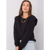 Fashion Hunters RUE PARIS Black cotton sweatshirt Cijene