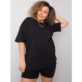 Fashion Hunters Larger black cotton t-shirt Cijene