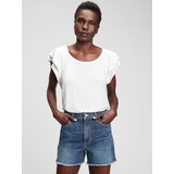 GAP T-shirt luxe ruffle - Women's Cene