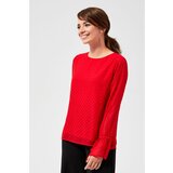 Moodo A shirt with a decorative pattern with ruffles on the sleeves | Shoptok.si