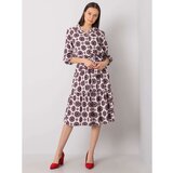Fashion Hunters White and red dress with a frill Cijene
