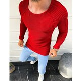 DStreet Crveni muški džemper navučen na glavu WX1576 svetloplava | tamnocrvena | crvena Cene