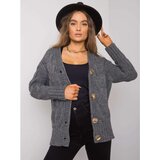 Fashion Hunters RUE PARIS Dark gray sweater Cijene