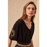 Trendyol Ženska majica Sun&amp;Moon embroidery cijene
