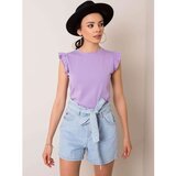 Fashion Hunters RUE PARIS Ladies' purple blouse | shoptok.hr