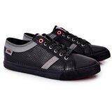Kesi Men's Sneakers Cross Jeans II1R4004C Black Cene