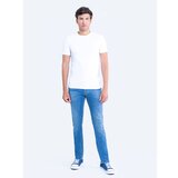 Big Star Man's Slim Trousers 110771 Denim-413 Cene