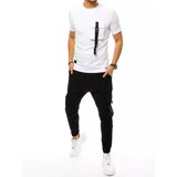 DStreet Men's black and white tracksuit AX0368 | shoptok.hr
