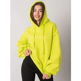Fashion Hunters Carris RUE PARIS fluo green hoodie | shoptok.hr