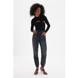 Trendyol Anthracite High Waist Jogger Jeans | Shoptok.si