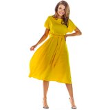 Awama Ženska haljina A296 žuta Cene