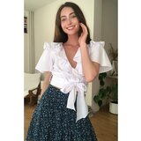 Trendyol Ženska bluza Volan Detailed Cene