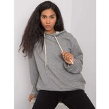 Fashion Hunters Women's gray hoodie Cene