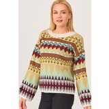 Dewberry Z3023 WOMEN'S SWEATER-BEIGE | shoptok.hr