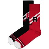 Replay Ponožky Casual Sport Logo &amp; Stripes 2Prs Banderole - crna/crvena | ePonuda.com