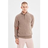 Trendyol Mink Men's Slim Fit Half Fisherman Buttoned Knitwear Sweater Cijene