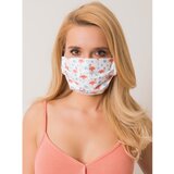 Fashion Hunters A white, reusable protective mask made of cotton | Shoptok.si