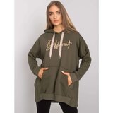 Fashion Hunters Fallon Khaki Kangaroo Sweatshirt | shoptok.hr