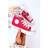 Kesi Children's High Sneakers With A Zipper BIG STAR HH374137 Pink Cene