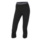 Husky Merino thermal underwear 3/4 pants women's black Cene