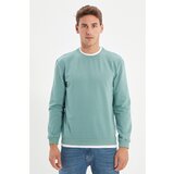 Trendyol Mint Men's Basic Regular Fit Sweatshirt Cene