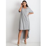 Fashion Hunters Gray oversize dress Cene