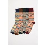 Trendyol Multicolor Men's 3-Pack Socks Cene
