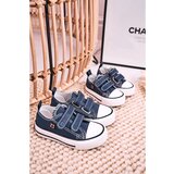 Kesi Dječje tenisice na čičak BIG STAR HH374097 Navy Blue siva | ružičasta | ePonuda.com