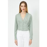 Koton Women's Water Green Blouse | Shoptok.si