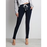 Fashion Hunters Defined navy blue sweatpants | shoptok.hr