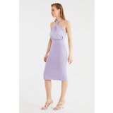 Trendyol Lilac Sakupljena Detaljna Haljina ljubičasta Cene