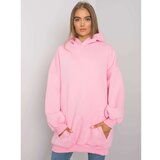 Fashion Hunters Pink long hoodie Cene