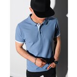 Ombre Muška polo majica kratkih rukava S1382 crna | plava | svetloplava Cene