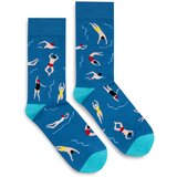 Banana Socks Unisex čarape Classic Water Sport plava | siva Cene