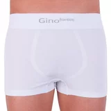 Gino Men's Boxers Seamless Bamboo White (53004)