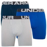Under Armour Boxer Shorts UA Charged Cotton 6in 3 Pack-BLU - Men's Cene