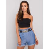 Fashion Hunters Blue shorts with rolled up pants | shoptok.hr