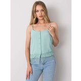 Fashion Hunters Mint top with buttons Cene