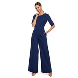 Made Of Emotion Woman's Jumpsuit M611 Navy Blue Cene