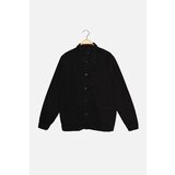 Trendyol Anthracite Men Regular Fit Ribbed Denim Jacket | Shoptok.si