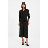 Trendyol Black Buttoned Dress | Shoptok.si