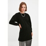 Trendyol Black Knitted Sweatshirt Cene