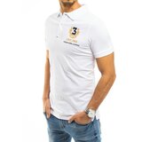 DStreet Men's white polo shirt PX0360 | shoptok.hr