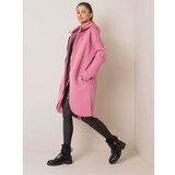 Fashion Hunters RUE PARIS Dirty pink long hoodie Cene