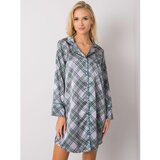Fashion Hunters Gray long-sleeved nightgown | Shoptok.si