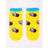 Yoclub Unisex's Ankle Cotton Socks Patterns Colors SK-86/UNI/05