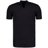 Trendyol Navy Blue Men's Collar Zippered Slim Fit TShirt | shoptok.hr