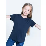 Big Star Kids's T-shirt_ss T-shirt 152061 Blue Knitted-403