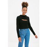 Trendyol Black Cut Out Detailed Knitwear Sweater Cijene